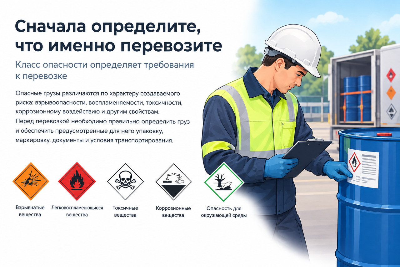 Перевозка опасных грузов — кадр 1