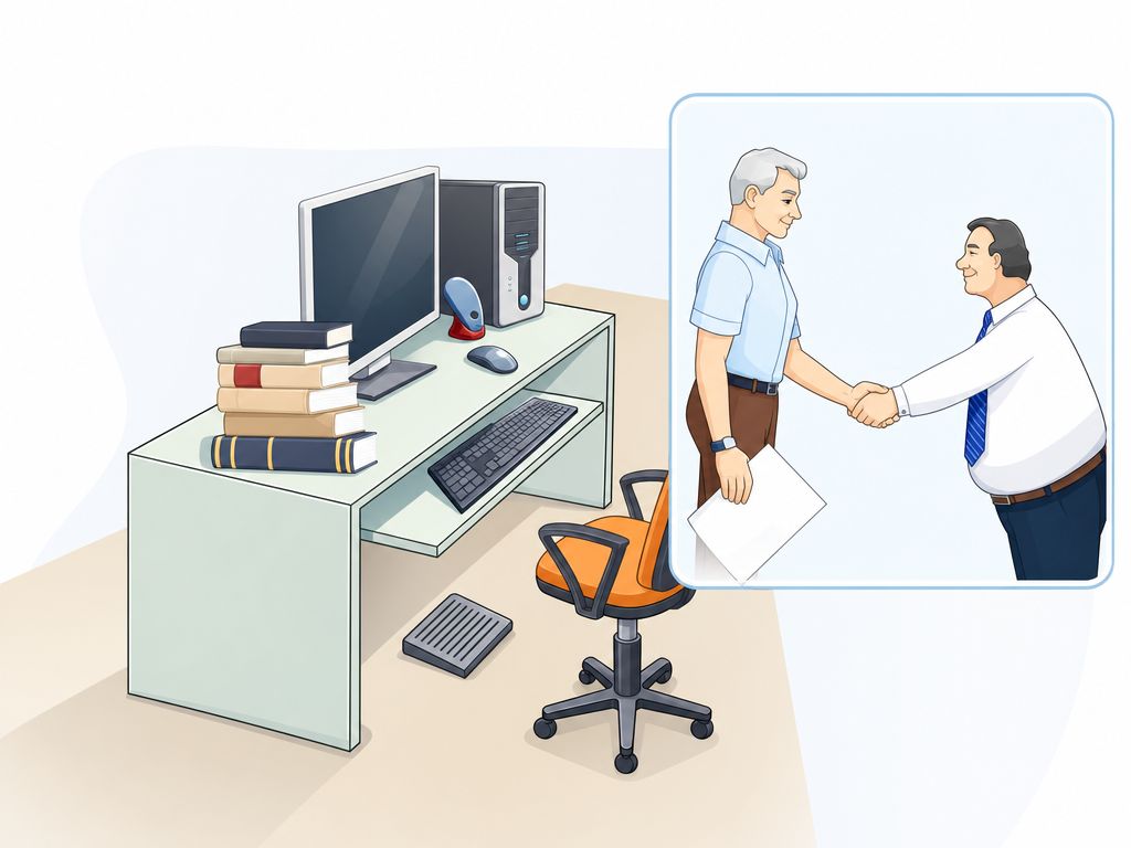 Работа на ПК — кадр 1