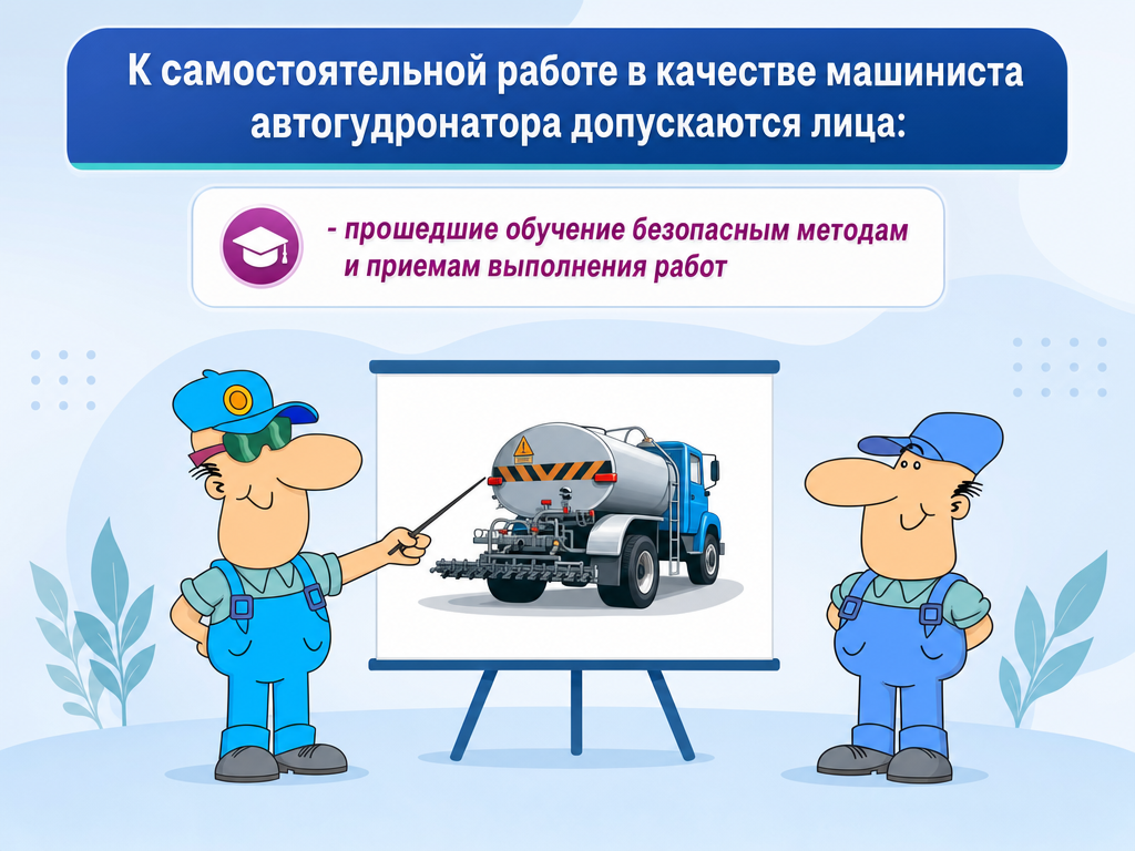 Машинист автогудронатора — кадр 1